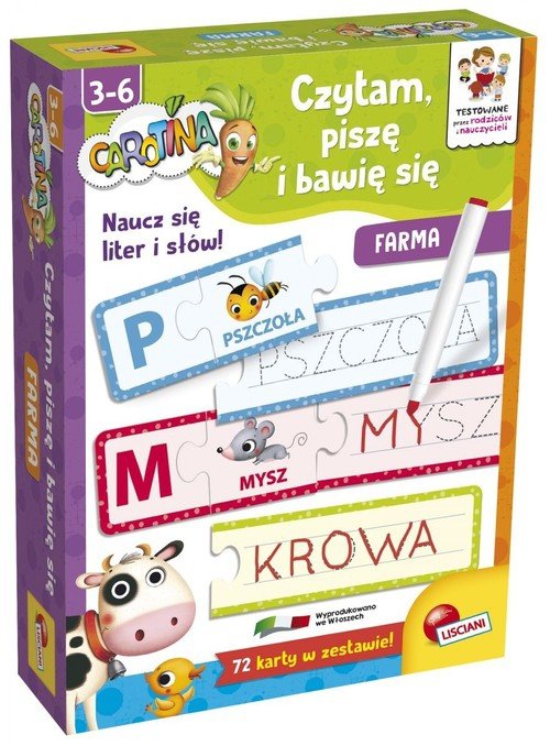 Carotina Czytam, piszę i bawię się Farma