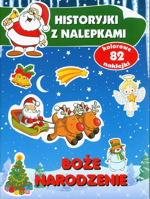 Boże Narodzenie Historyjki z nalepkami