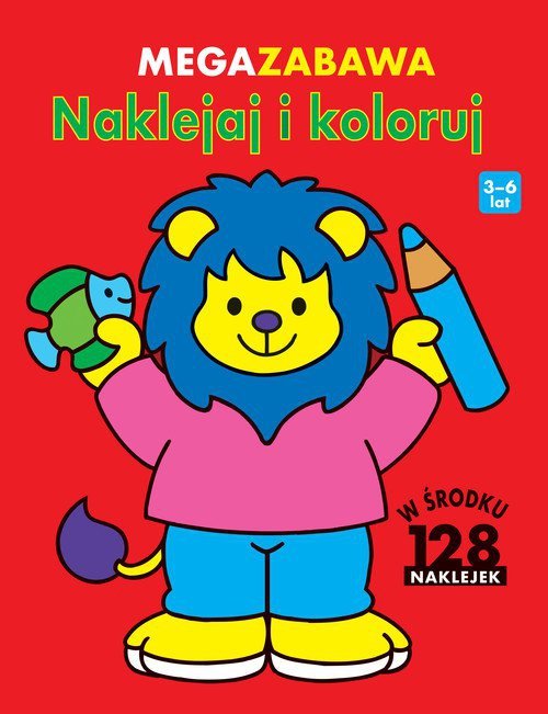 Megazabawa Naklejaj i koloruj