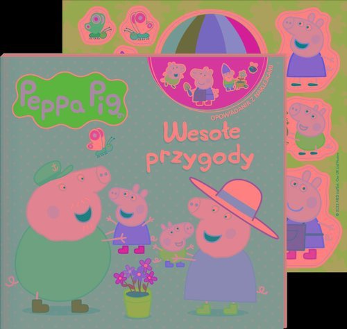 Peppa Pig Opowiadania z naklejkami Wakacyjne przygody