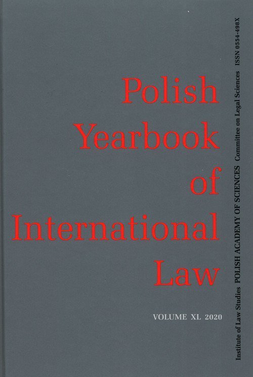 Polish Yearbook of International Law Tom XL
