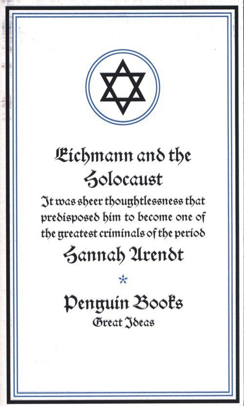 Eichmann and the Holocaust