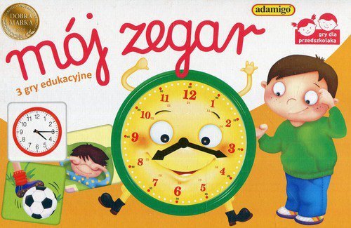 Mój zegar 3 gry edukacyjne