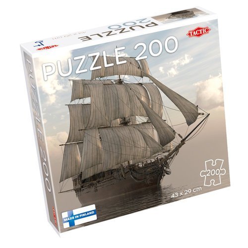 Puzzle 200 el. Żaglowiec na morzu