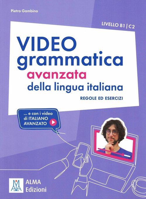 Video grammatica della lingua italiana B1-C2 podręcznik + zawartość online
