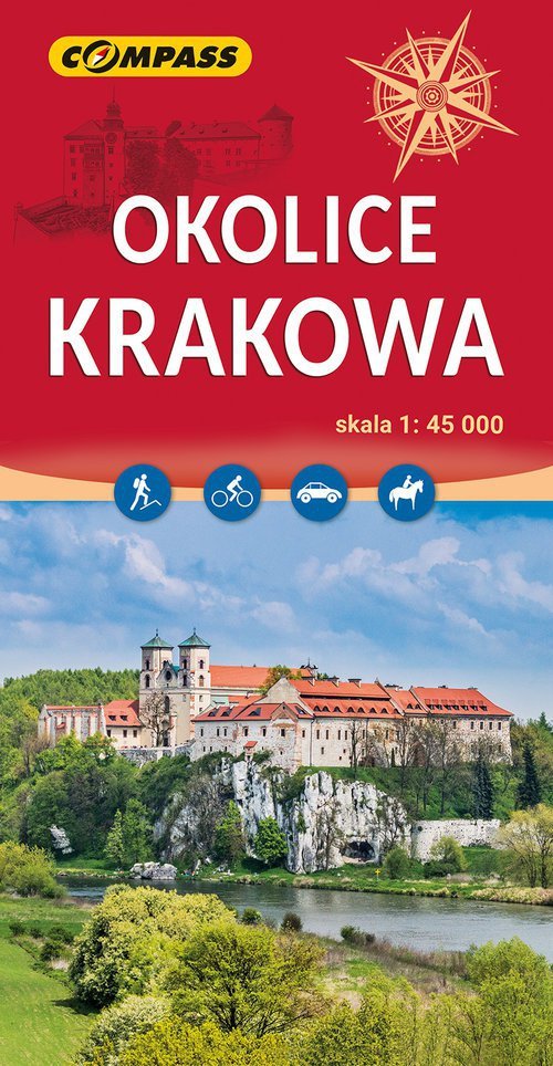 Okolice Krakowa 1:45 000