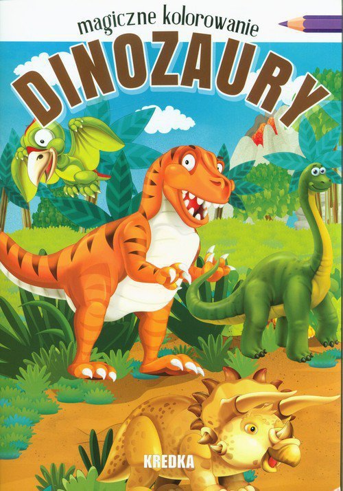 Magiczne kolorowanie Dinozaury