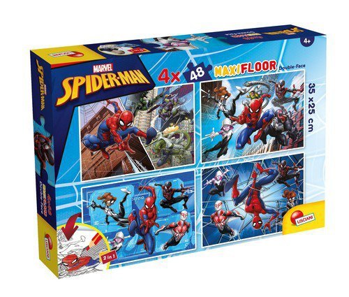 Puzzle Maxifloor Double-Face Spider-Man 4x48