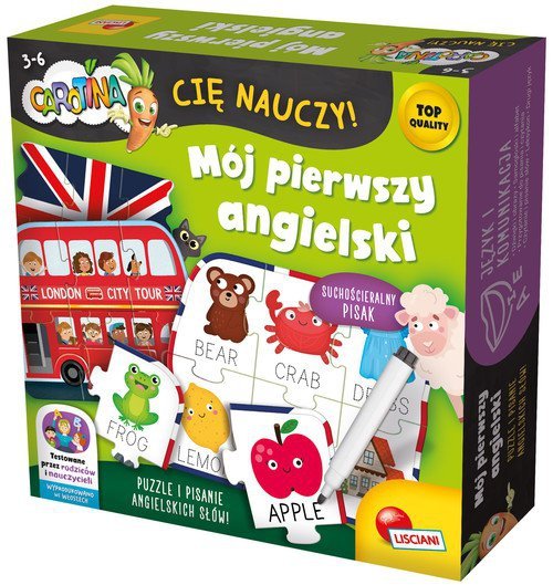 Carotina Cię nauczy Mój pierwszy angielski
