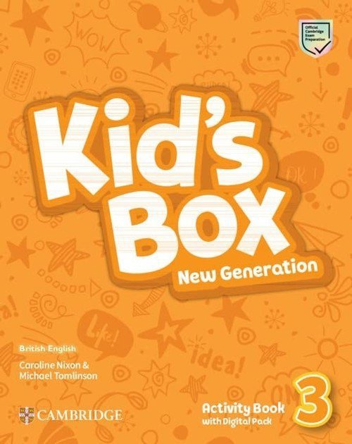Kid&#039;s Box New Generation  3 Activity Book with Digital Pack British English
