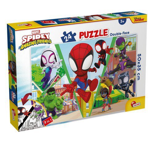 Puzzle Double-face Spidey 24