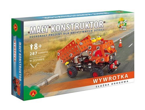 Mały konstruktor Wywrotka Służba drogowa