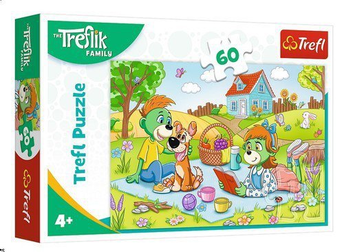 Puzzle Przygody Rodziny Treflików 60