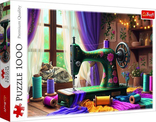 Puzzle Moja pracownia krawiecka 1000