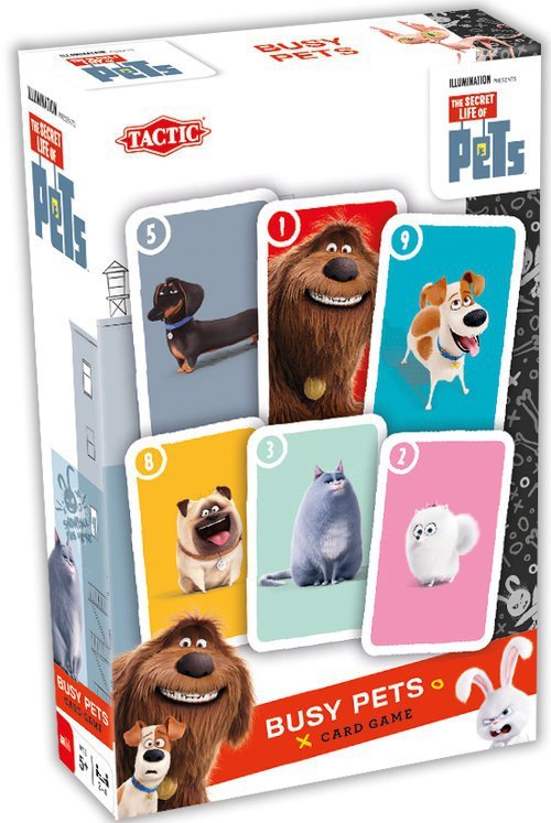 Sekretne Życie Zwierzaków Busy Pets gra karciana
