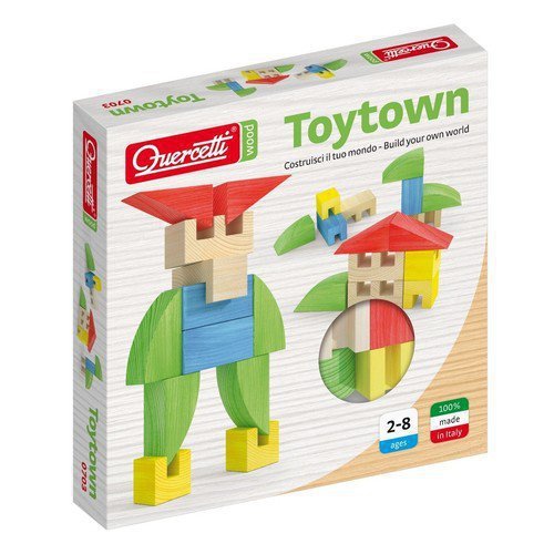 Drewniane klocki Toytown 15 elementów