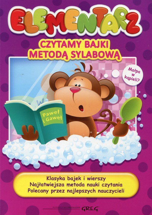 Elementarz czytamy bajki metodą sylabową