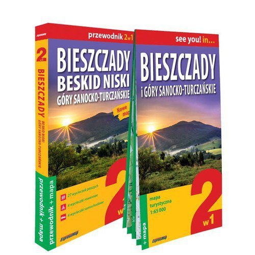 Bieszczady Beskid Niski Góry Sanocko-Turczańskie 2w1