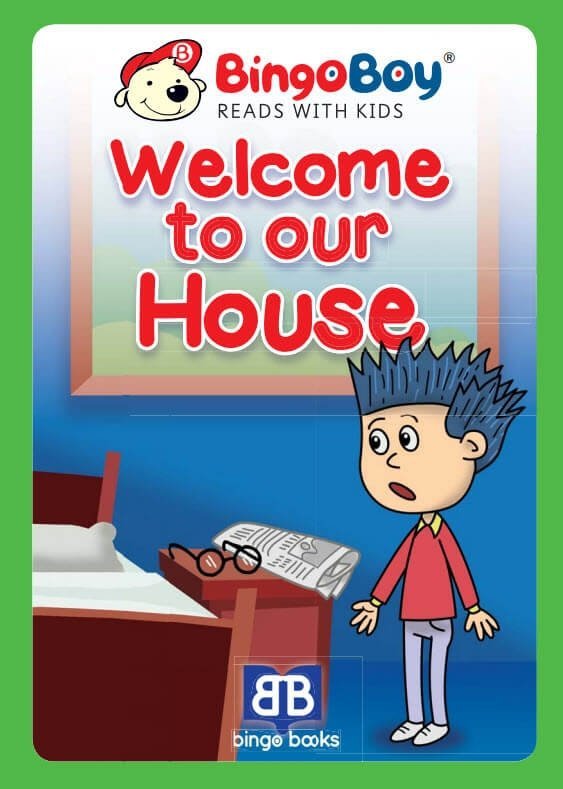 WELCOME TO OUR HOUSE. Lektura do nauki samodzielnego czytania po angielsku dla dzieci