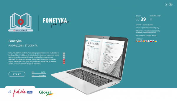 Fonetyka. Polski w praktyce A1-B1 (e-coursebook)