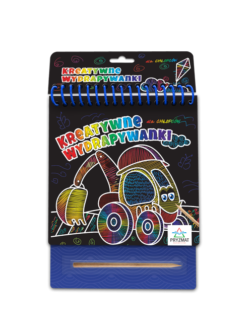 Kreatywne wydrapywanki. Dla chłopców