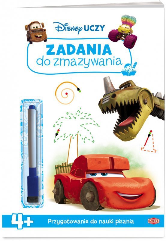 Disney Auta w trasie Zadania do zmazywania UPTC-9308