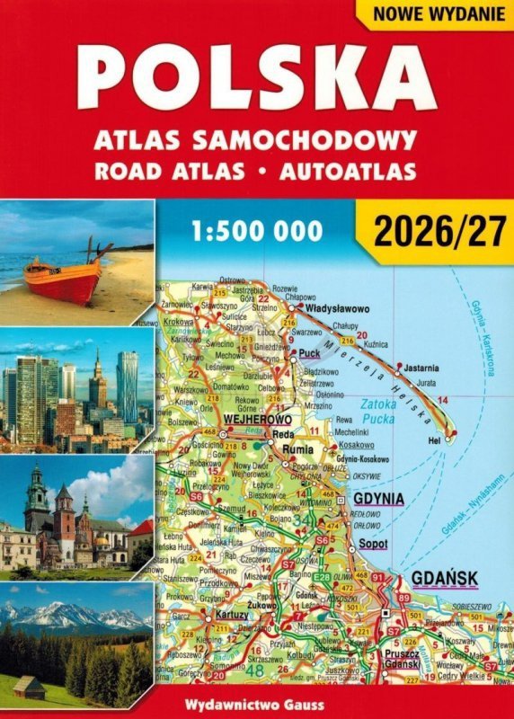 Polska. Atlas samochodowy. 1:500 000 Wyd. 2026/2027