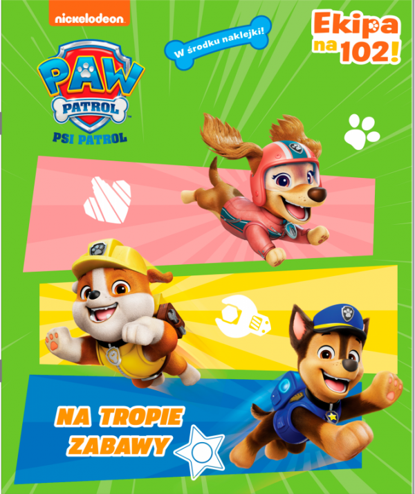 Na tropie zabawy! Psi Patrol. Activity z naklejkami