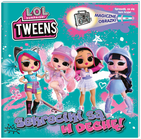 Sekreciki są w dechę!. L.O.L. Surprise! Magiczne obrazki