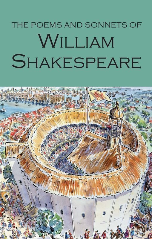 The Poems and Sonnets of William Shakespeare. Wordsworth Poetry Library wer. angielska