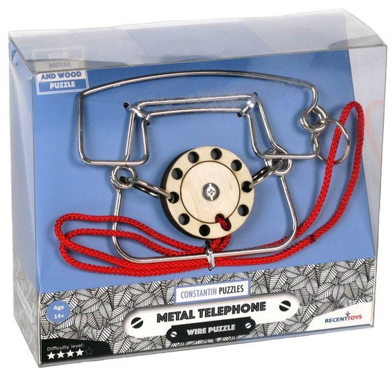 Łamigłówka Metal Telephone Recent Toys poziom 4/5