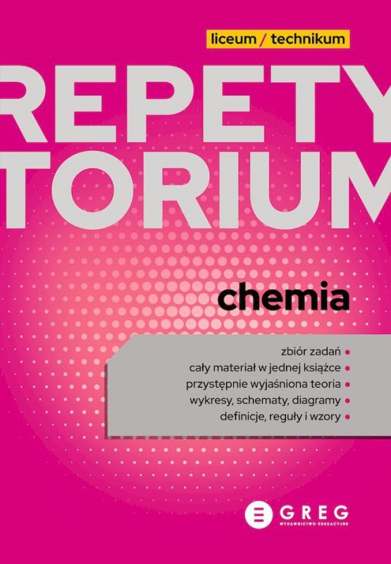 Chemia. Repetytorium. Liceum/technikum wyd. 2026