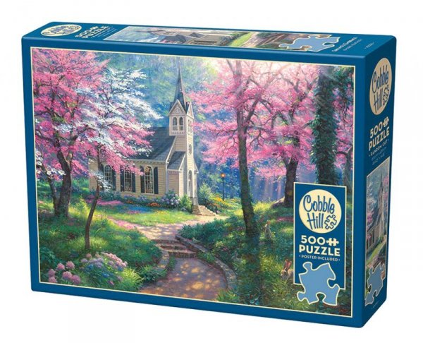 Puzzle 500 Kościółek w lesie 113142