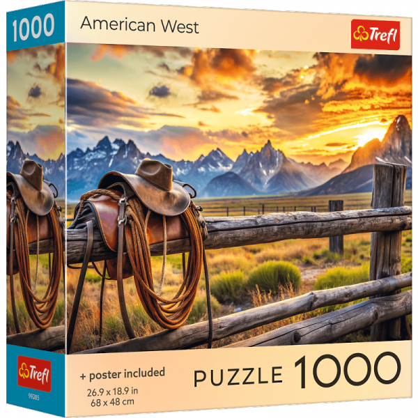 Puzzle 1000 USA Collection: American West