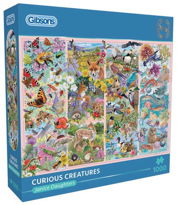 Puzzle 1000 Ciekawe stworzenia 113731