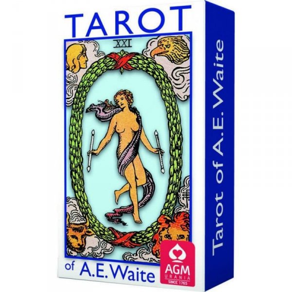 Karty Tarot A.E. Waite Mini Blue Edition