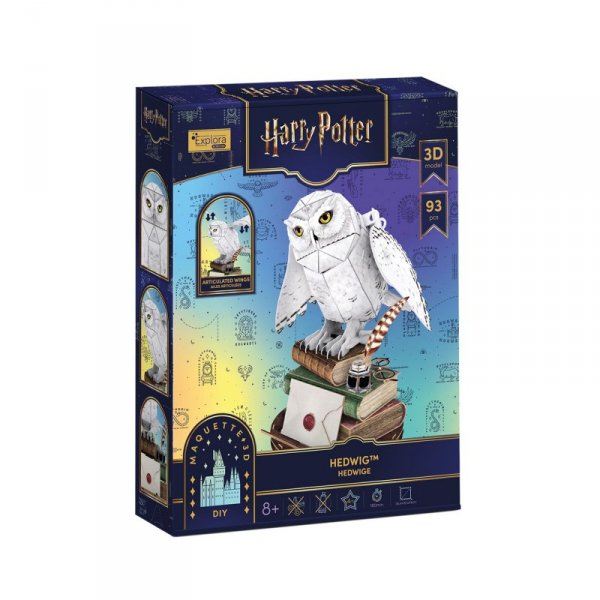 Puzzle 3D Harry Potter Hedwiga