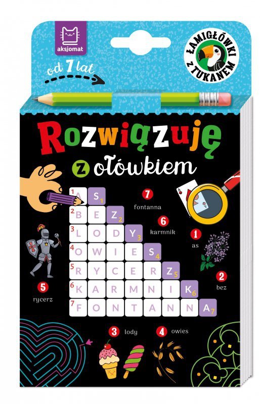 Łamigłówki z tukanem. Od 7 lat