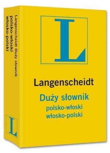 Duży słownik polsko-włoski, włosko-polski Langenscheidt
