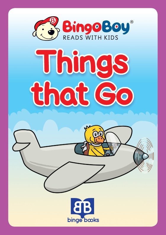 THINGS THAT GO. Lektura do nauki samodzielnego czytania po angielsku dla dzieci