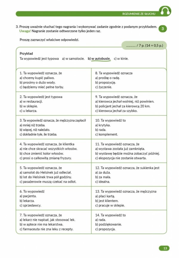 Bądź na B1! Trening czyni mistrza. Nowy zbiór zadań z języka polskiego dla poziomu B1 (EBOOK PDF)