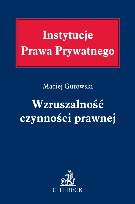 Wzruszalność czynności prawnej