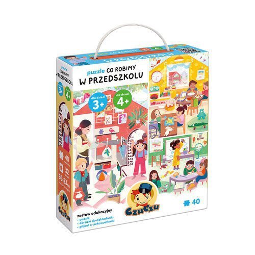 CzuCzu. Puzzle Co robimy ? W przedszkolu 3+,4+