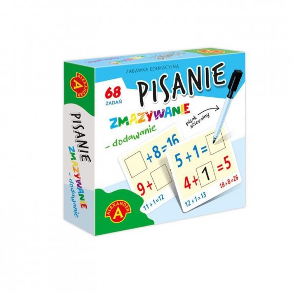 Pisanie zmazywanie. Dodawanie.