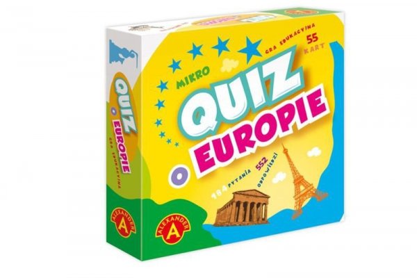 Quiz o Europie. Kieszonkowa gra edukacyjna
