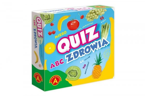 Quiz ABC zdrowia. Kieszonkowa gra edukacyjna