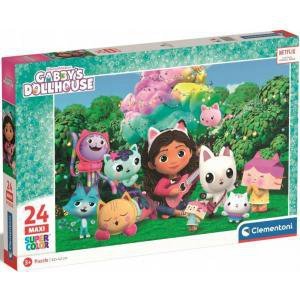 Puzzle 24 el. Maxi. Koci Domek Gabi. Gaby's Dollhouse 28520