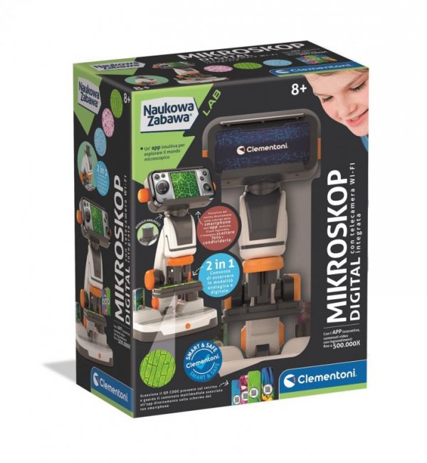 Mikroskop digital. Clemmentoni