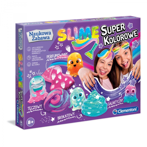 Super kolorowe Slime