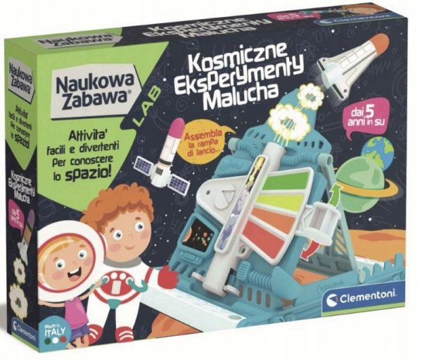 Naukowa zabawa. Kosmiczne eksperymenty malucha 50798